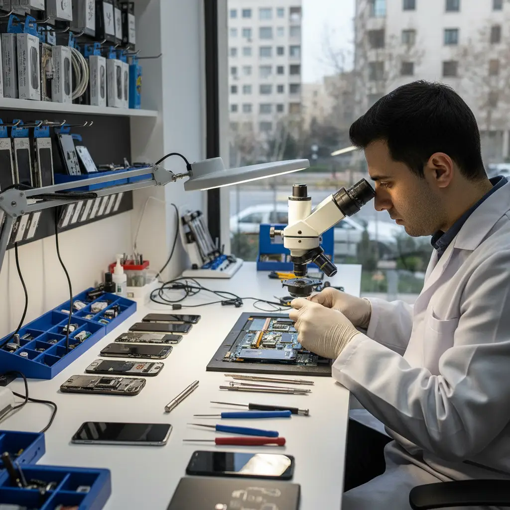 بهترین تعمیرات موبایل در شمال تهران
