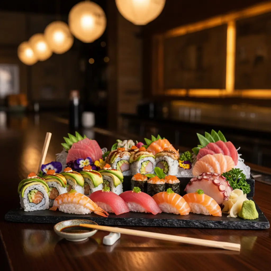 بهترین سوشی بار در شمال تهران