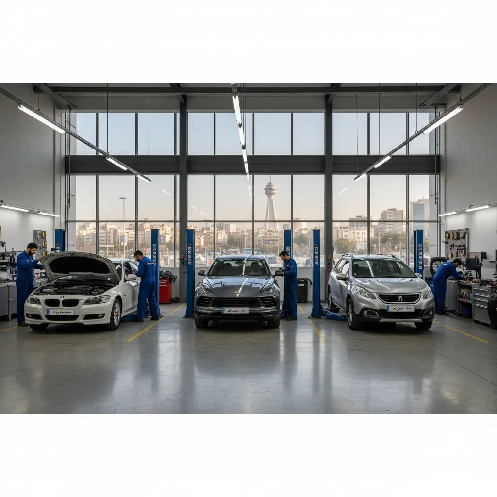 بهترین تعمیرگاه خودرو در غرب تهران