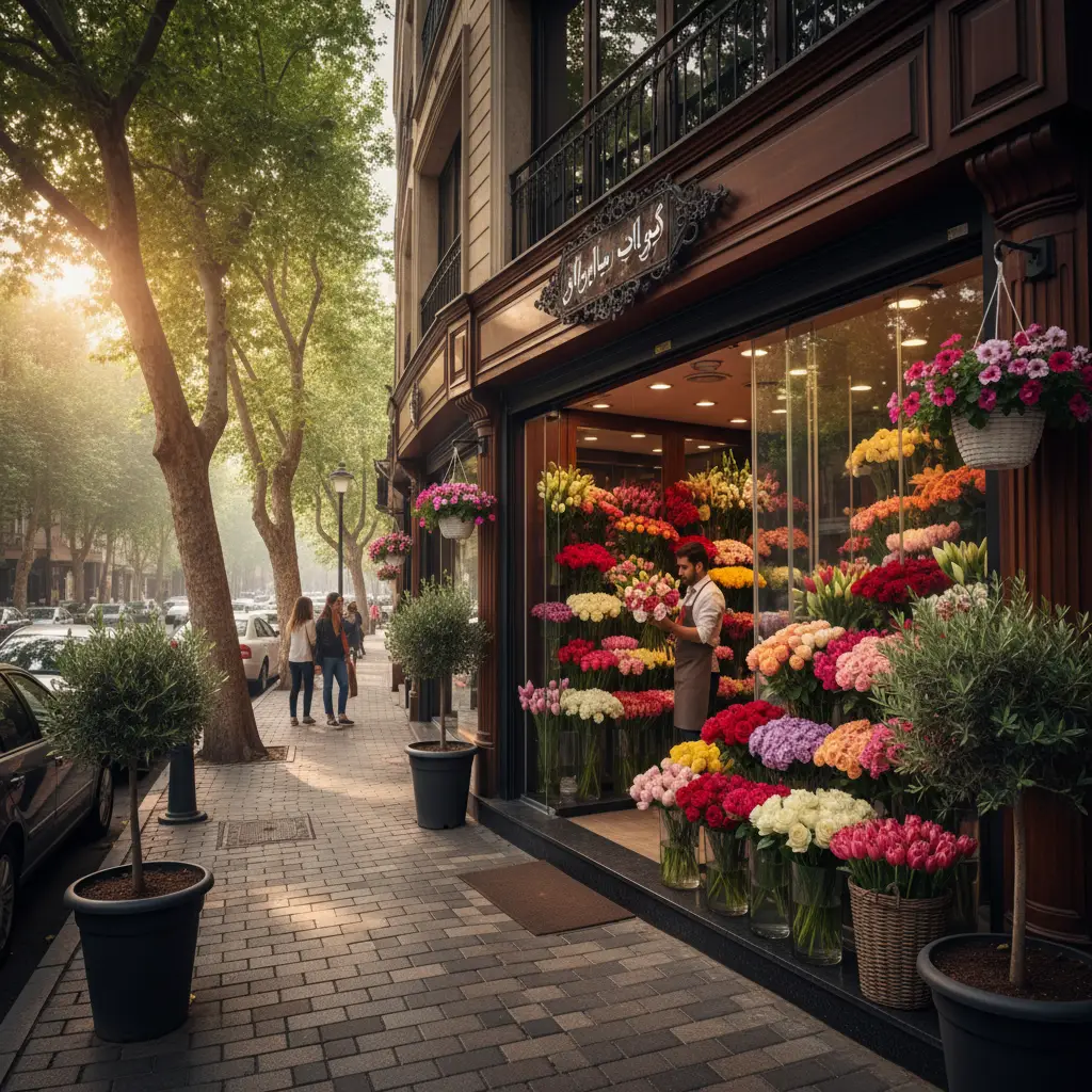 بهترین گلفروشی در غرب تهران