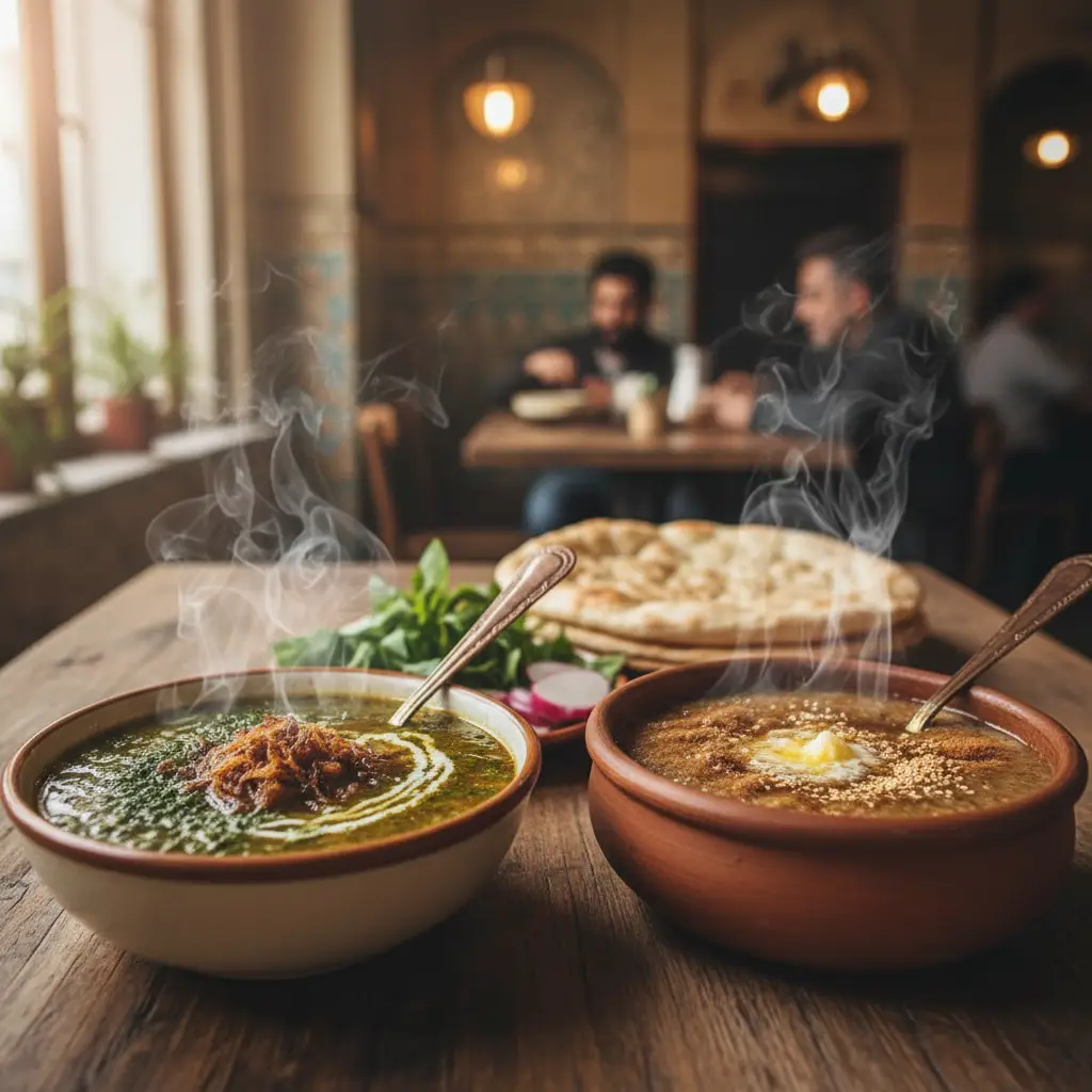 بهترین آش و حلیم در غرب تهران