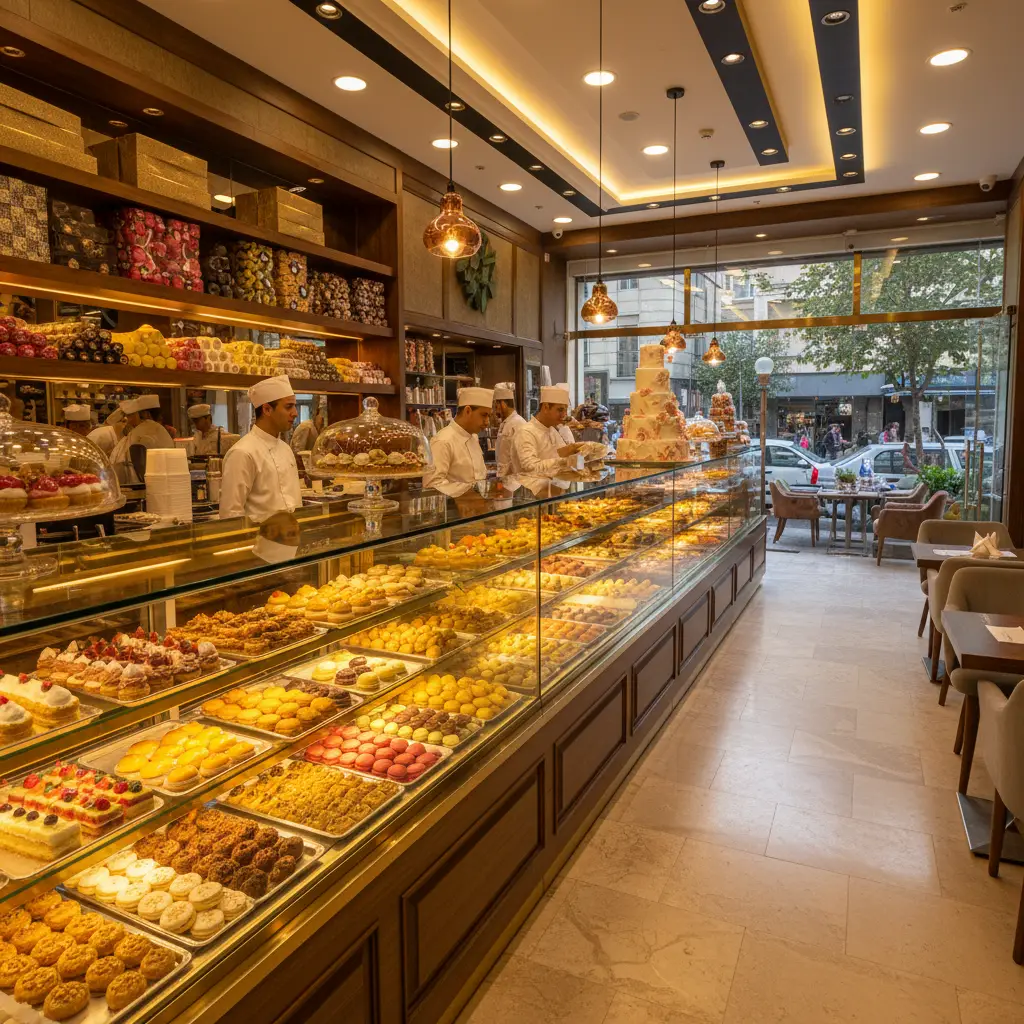 بهترین قنادی در غرب تهران