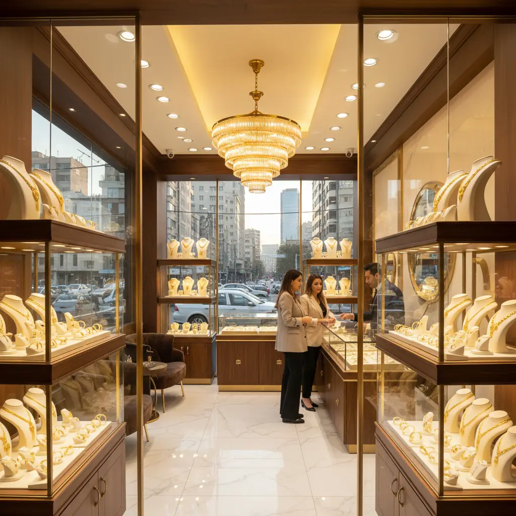 بهترین طلافروشی در غرب تهران