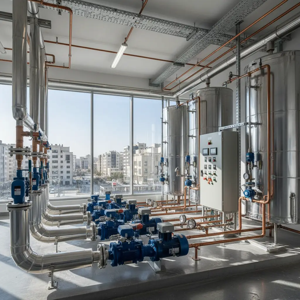 بهترین تاسیسات ساختمان در غرب تهران