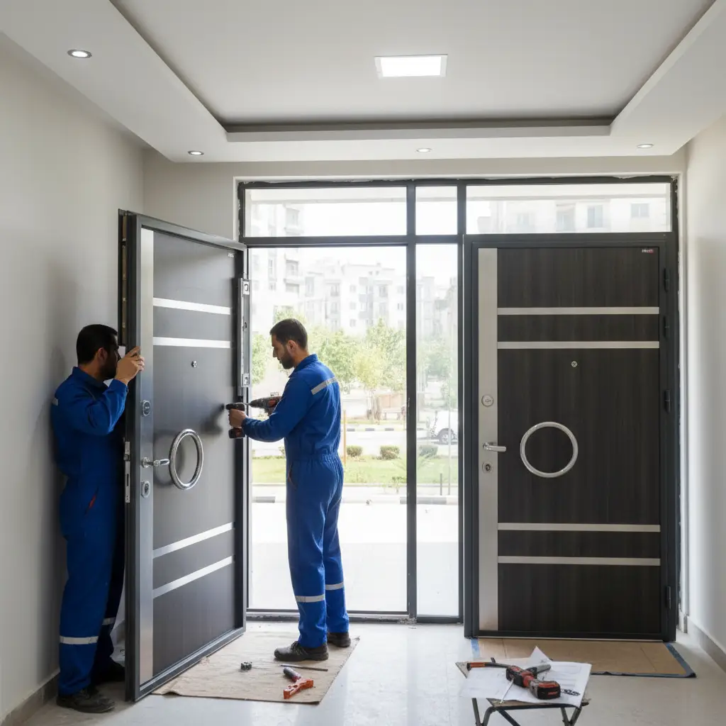 بهترین نصب درب ضد سرقت در غرب تهران