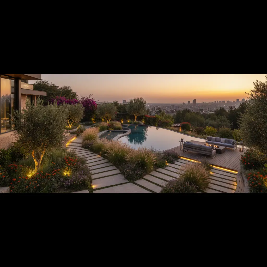 بهترین محوطه سازی در غرب تهران