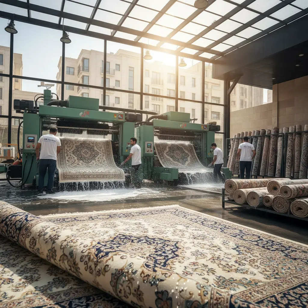 بهترین قالیشویی در غرب تهران