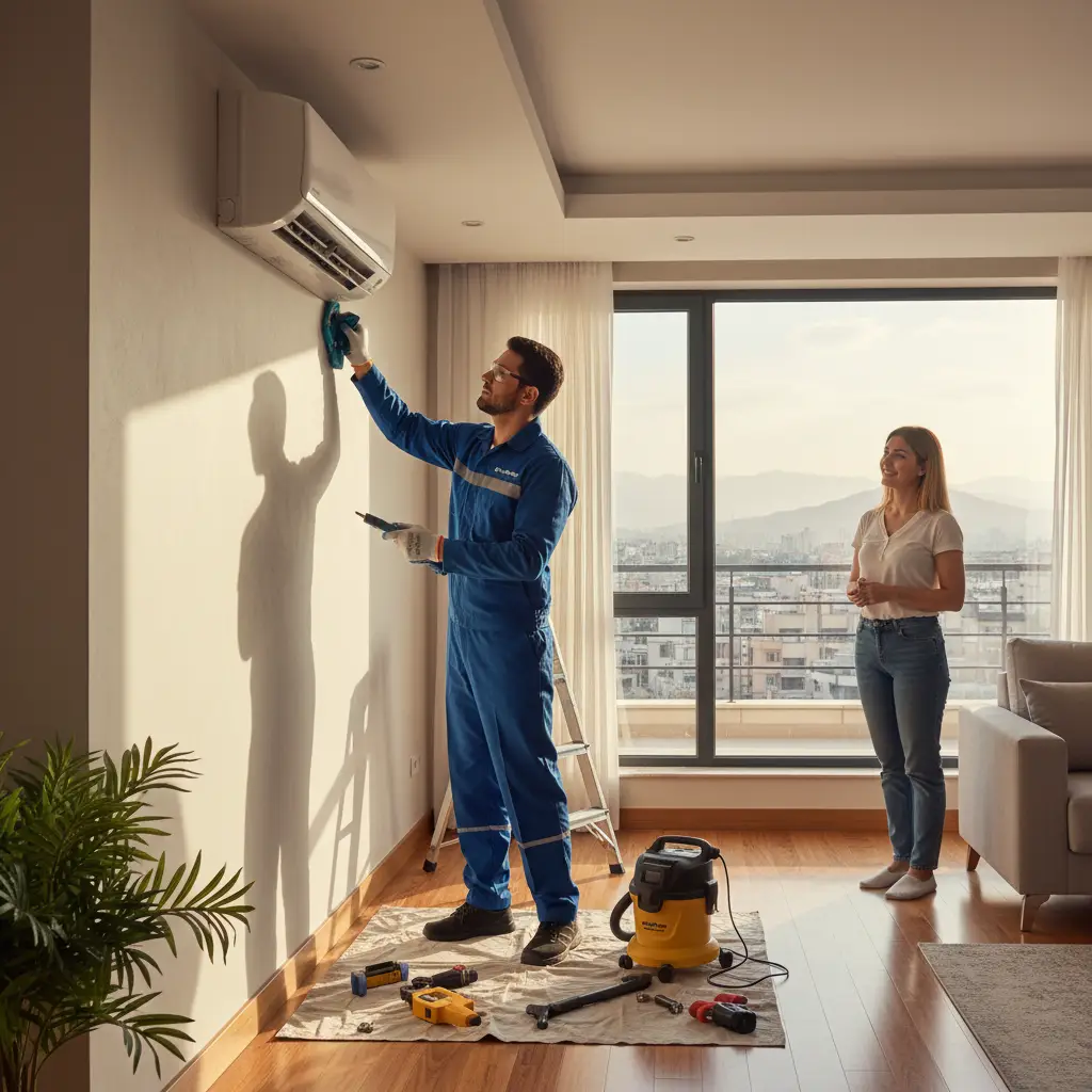 بهترین سرویس کولر گازی در غرب تهران