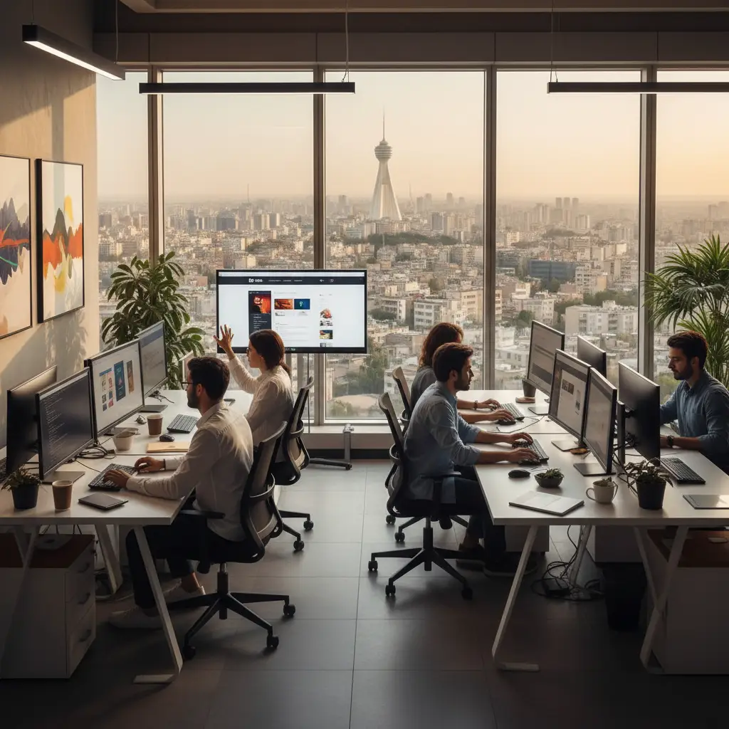 بهترین خدمات طراحی وبسایت در غرب تهران