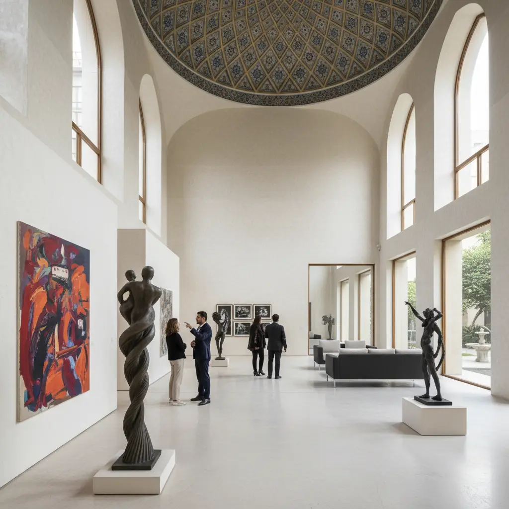 بهترین گالری هنری در غرب تهران