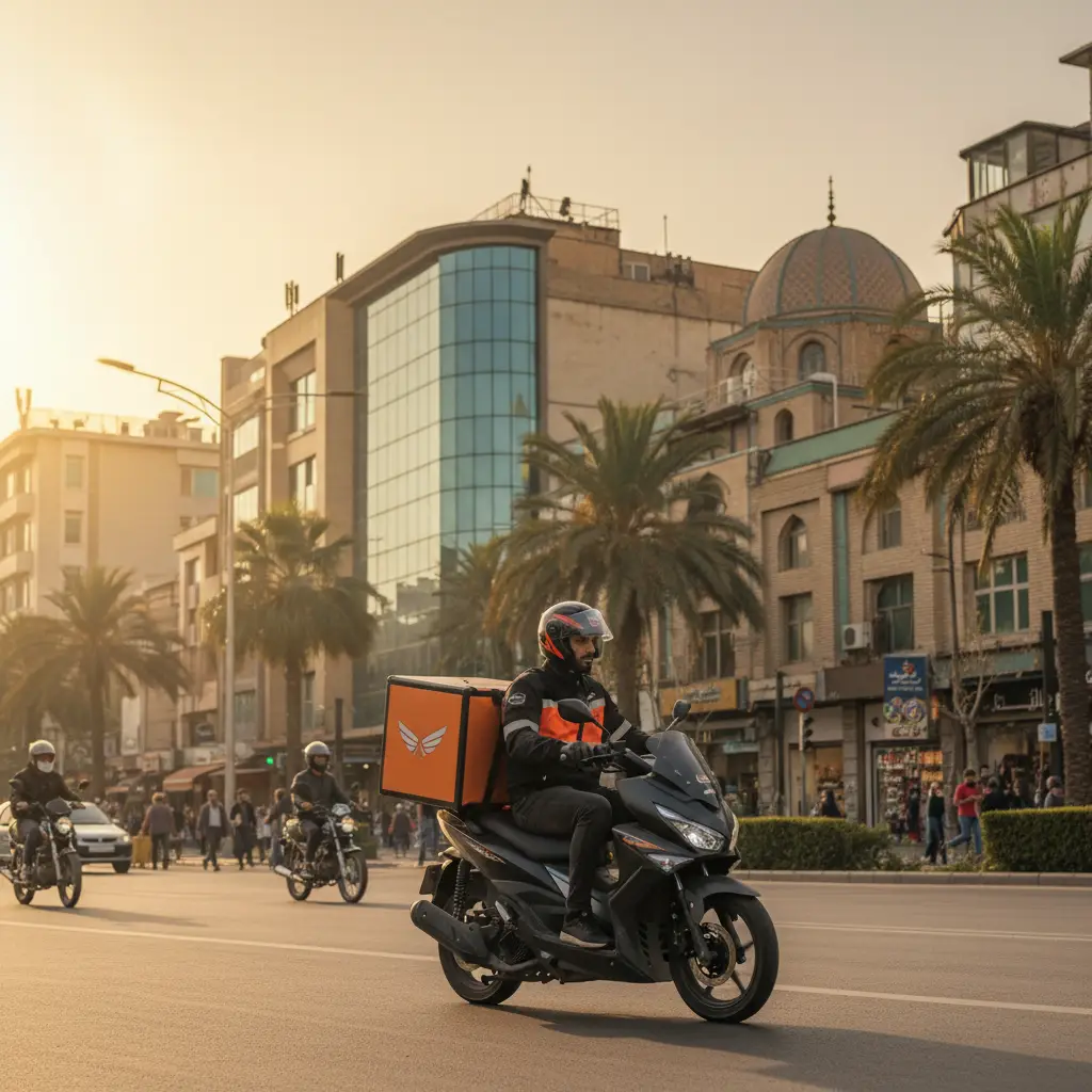 بهترین خدمات پیک موتوری در غرب تهران