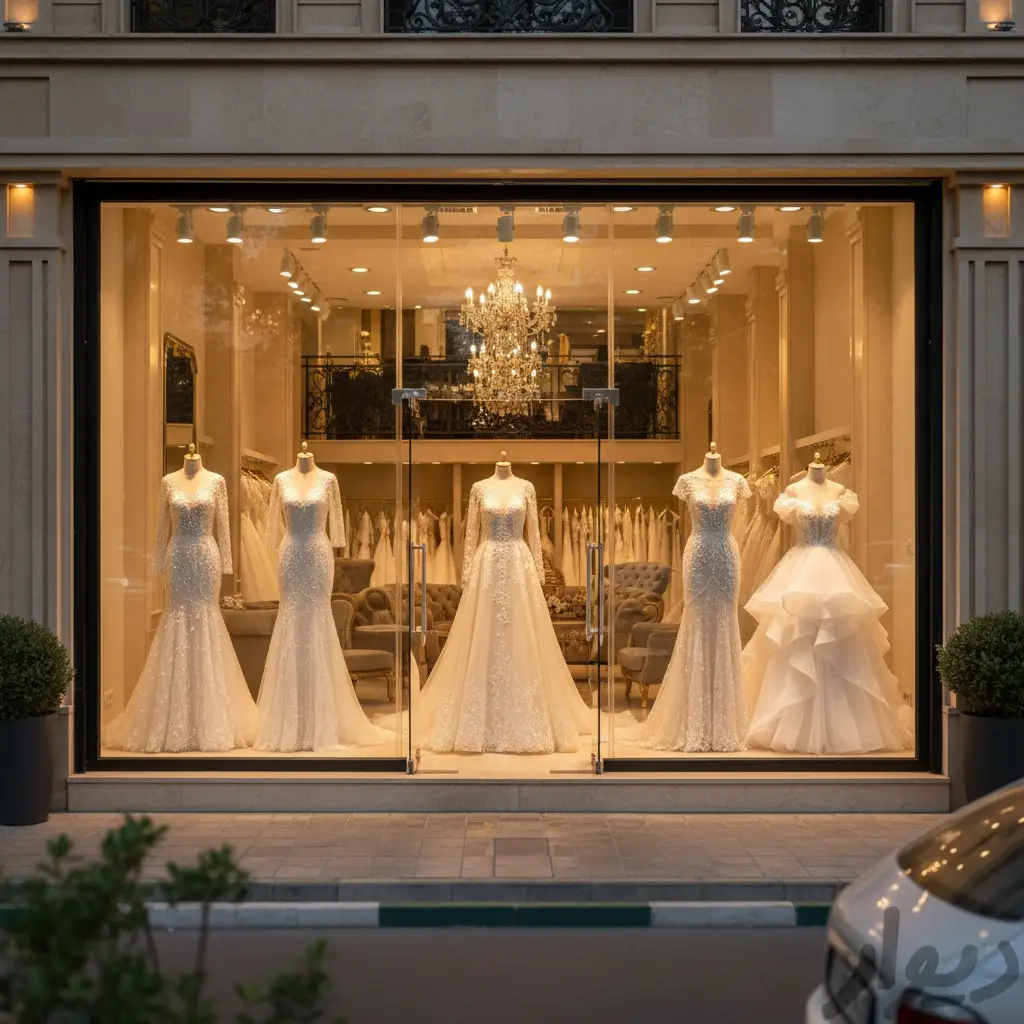 بهترین مزون لباس عروس در غرب تهران