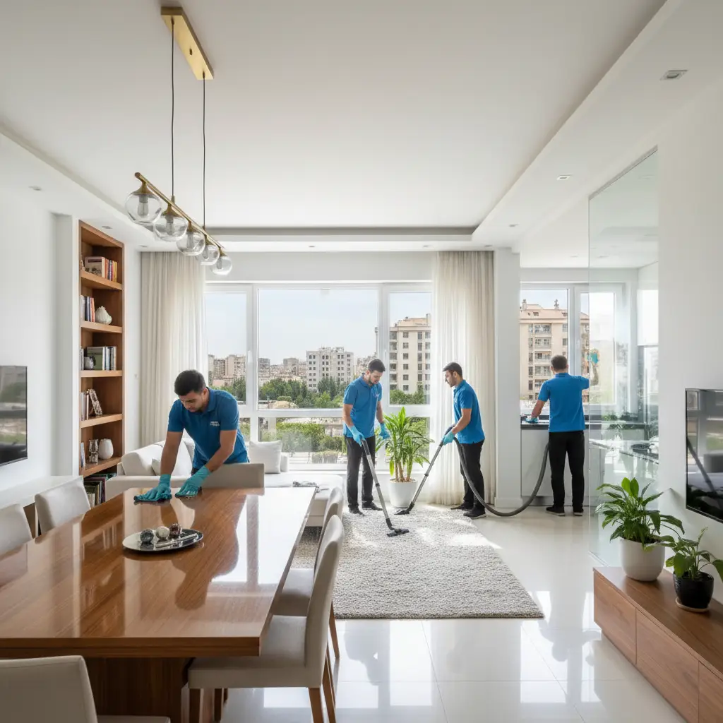 بهترین شرکت خدماتی و نظافتی در غرب تهران