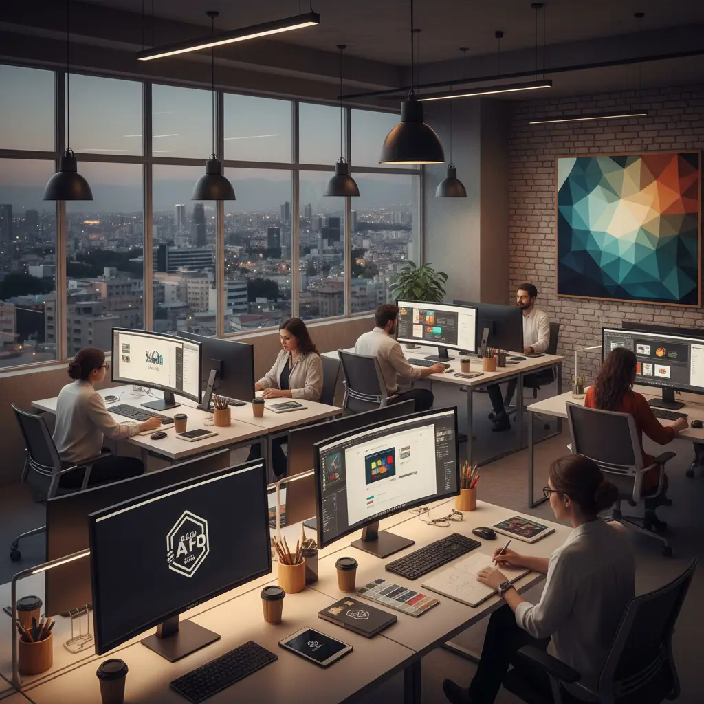 بهترین خدمات طراحی گرافیک در غرب تهران