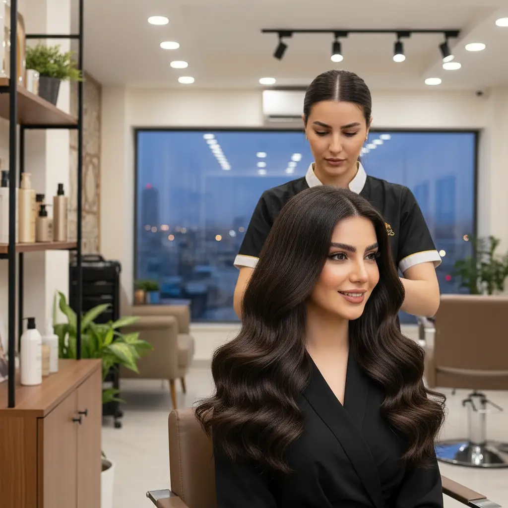 بهترین خدمات مراقبت از مو در غرب تهران