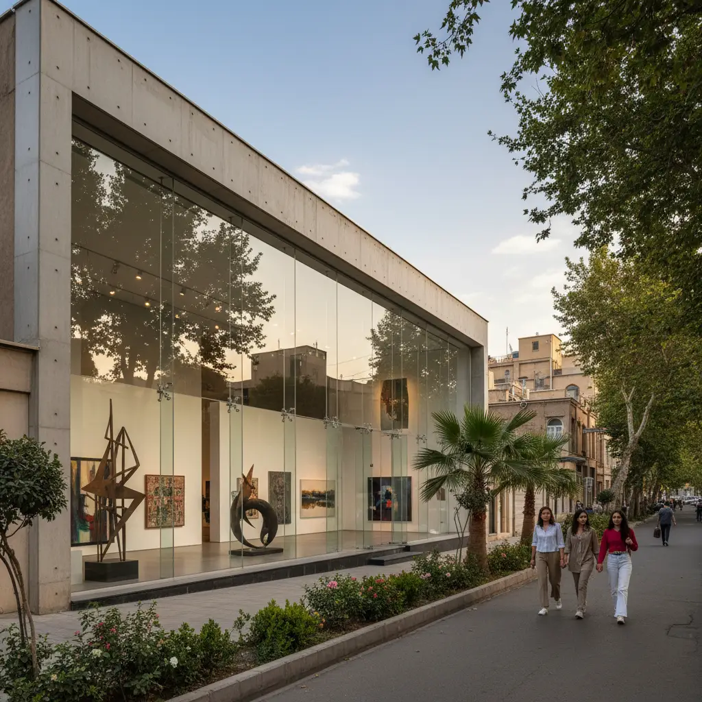 بهترین گالری‌های هنری در جنوب تهران