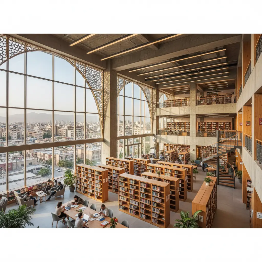 بهترین کتابخانه‌های عمومی در جنوب تهران