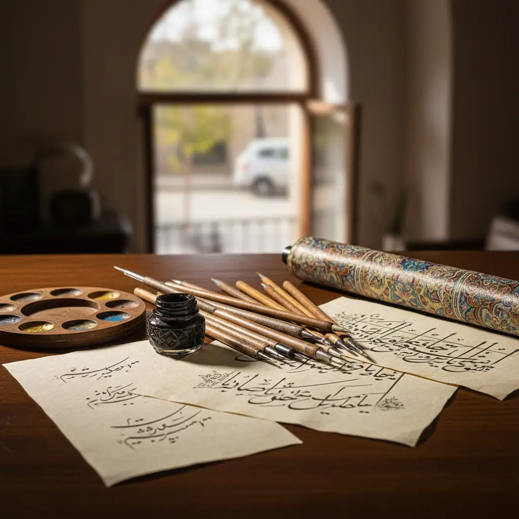 بهترین آموزشگاه‌های خوشنویسی در جنوب تهران