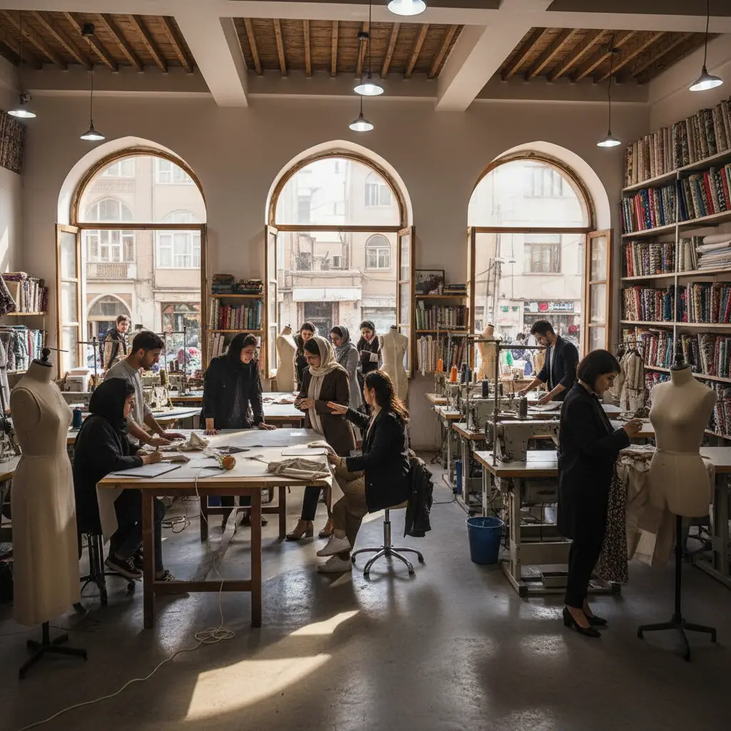 بهترین آموزشگاه‌های طراحی لباس در جنوب تهران