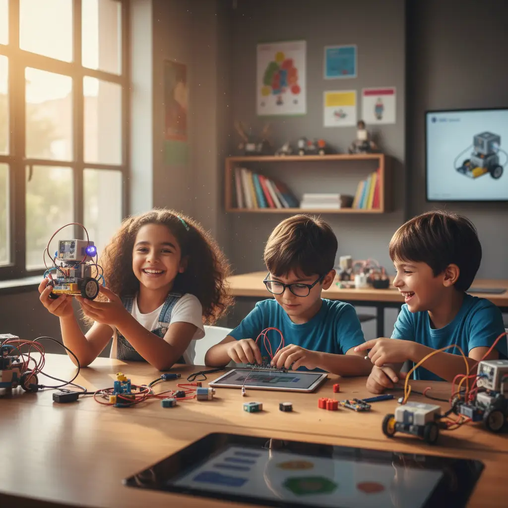 بهترین کلاس‌های رباتیک برای کودکان در جنوب تهران