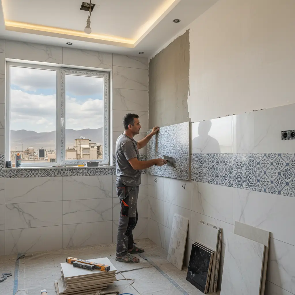 بهترین نصاب کاشی و سرامیک در جنوب تهران