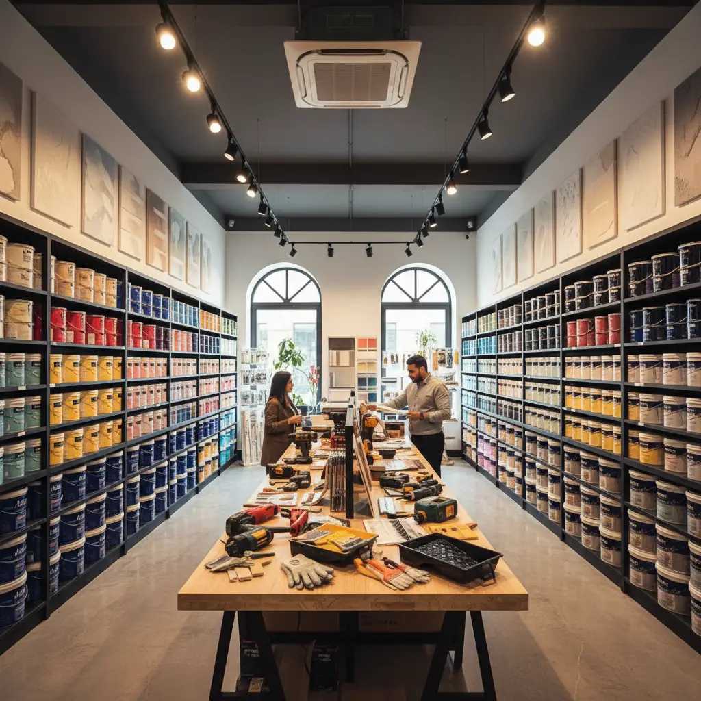 بهترین گالری رنگ و ابزار در جنوب تهران