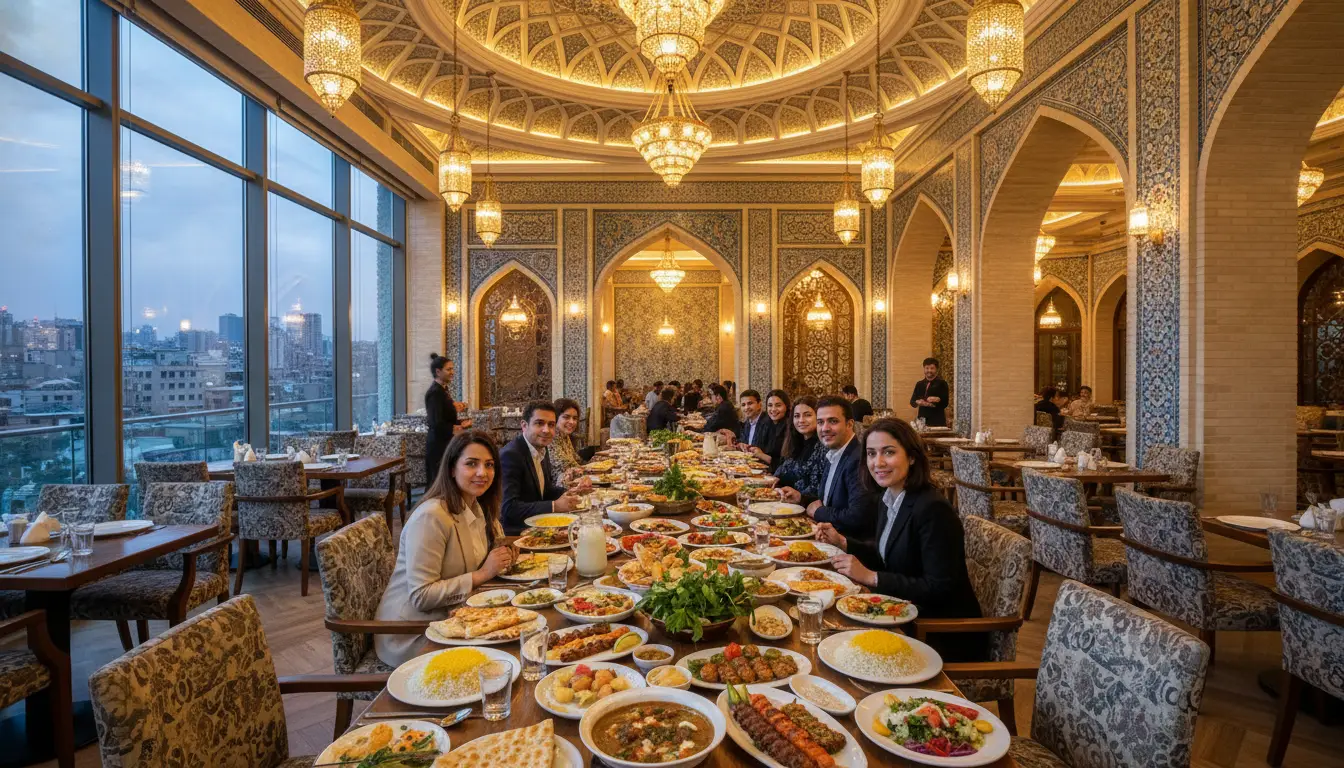 بهترین رستوران ایرانی در شرق تهران