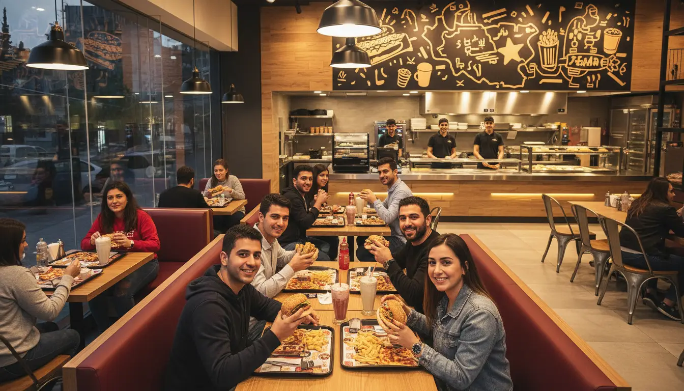 بهترین فست‌فود در شرق تهران