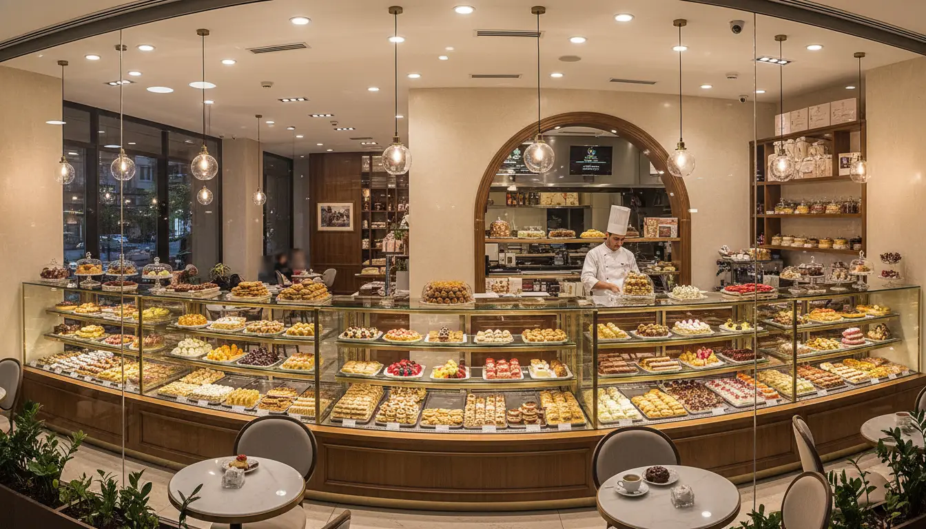 بهترین شیرینی‌فروشی در شرق تهران