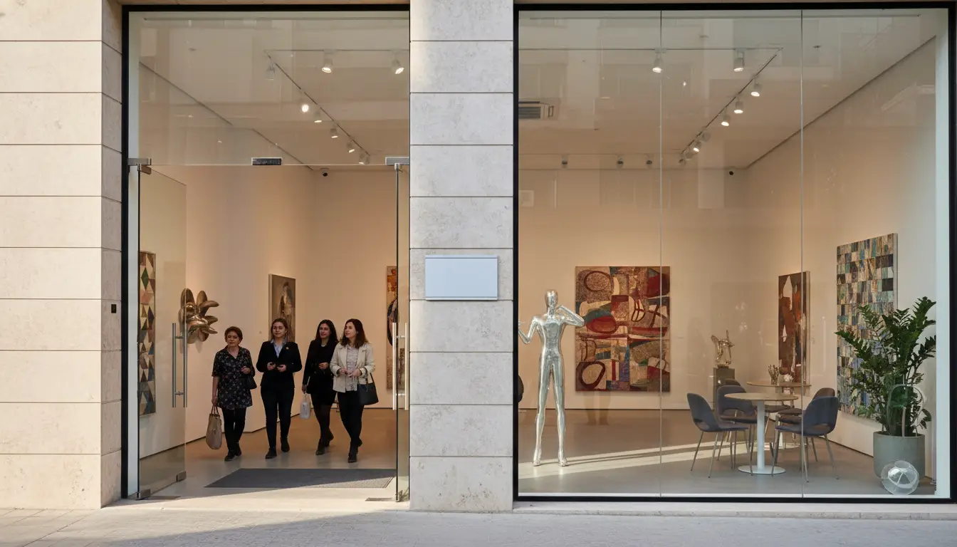 بهترین گالری هنری در شرق تهران