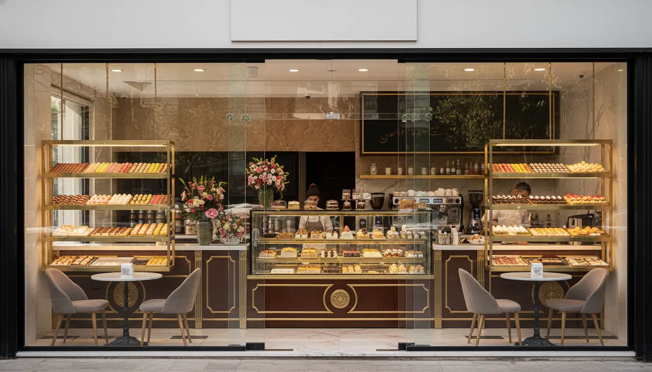 بهترین قنادی در شرق تهران