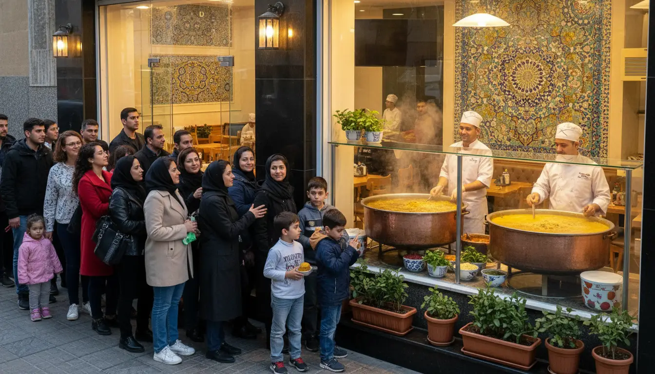 بهترین آش و حلیم فروشی در شرق تهران