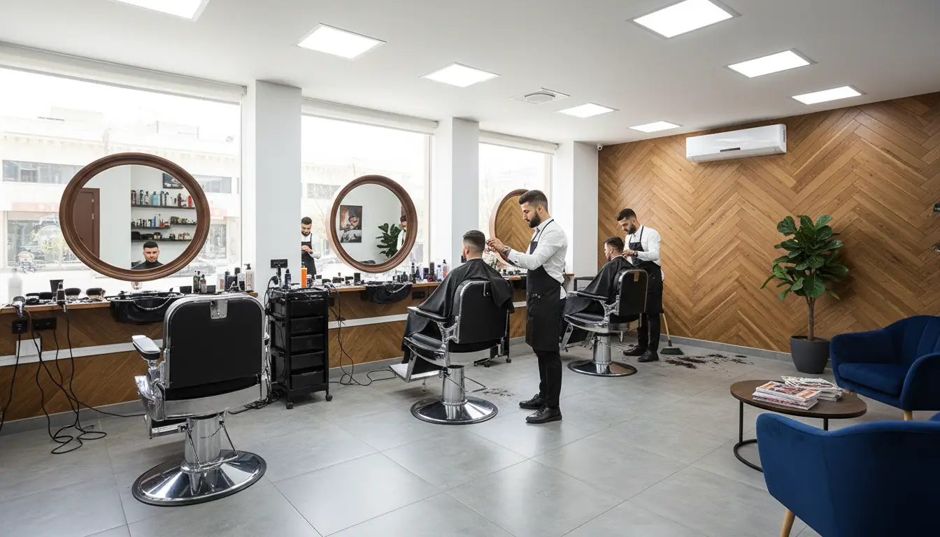 بهترین آرایشگاه مردانه در شرق تهران