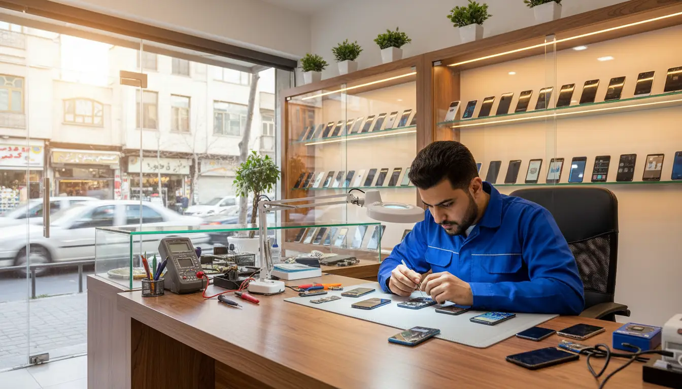 بهترین تعمیرات موبایل در شرق تهران
