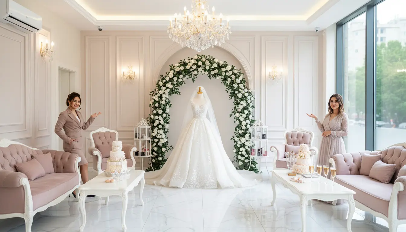 بهترین سالن تخصصی عروس در شرق تهران