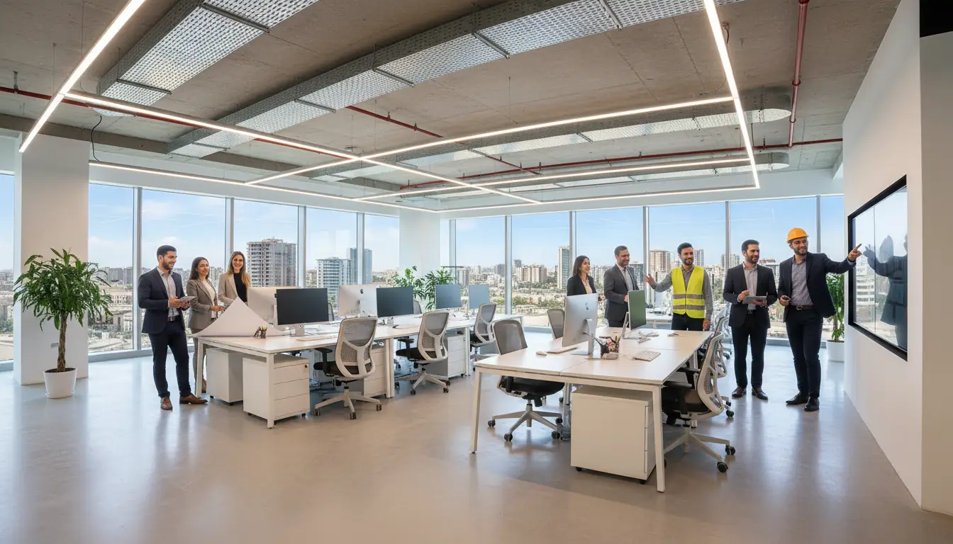 بهترین شرکت پیمانکاری اداری در شرق تهران