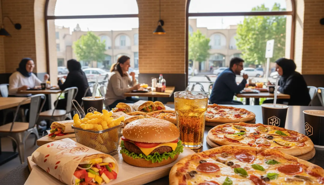 بهترین فست فود در شرق تهران