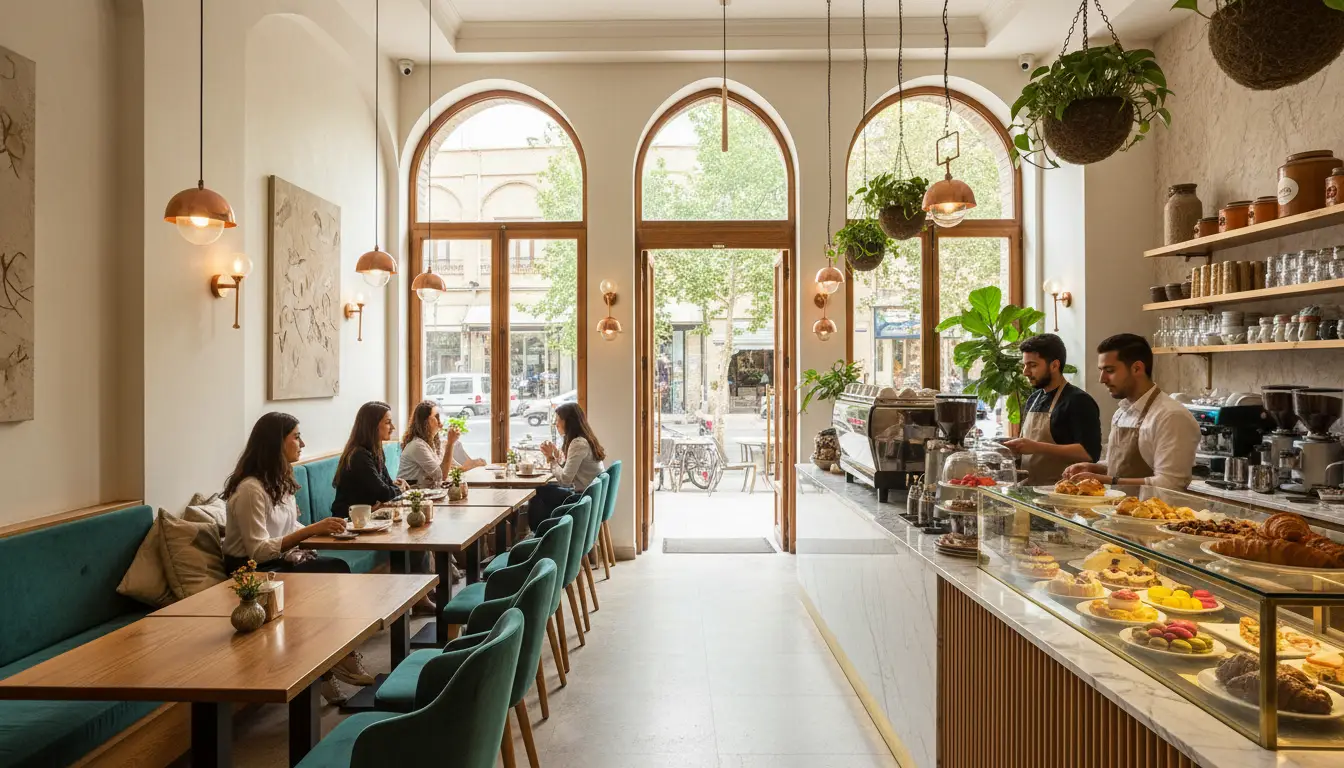 بهترین کافه در شرق تهران