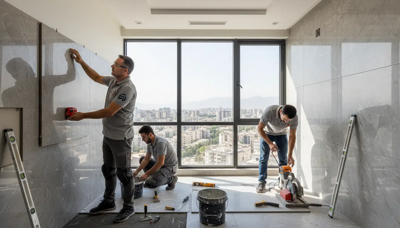 بهترین نصاب کاشی و سرامیک در شرق تهران