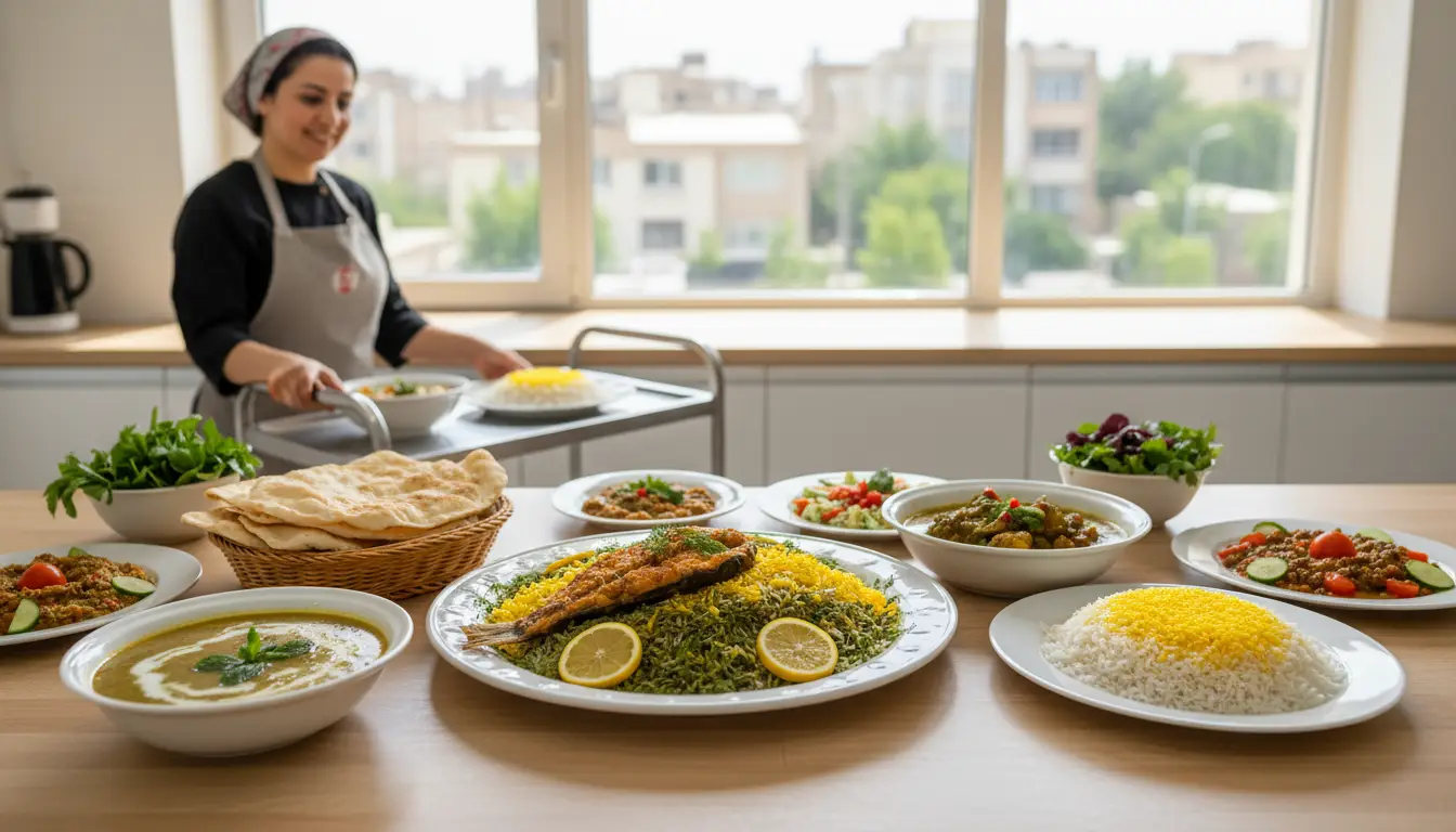 بهترین تهیه غذای خانگی در شرق تهران