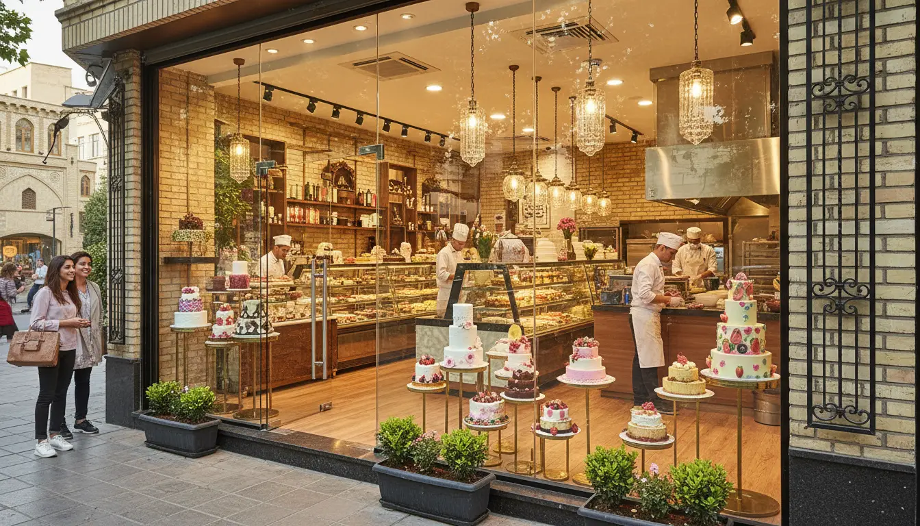 بهترین کیک پزی و قنادی در شرق تهران