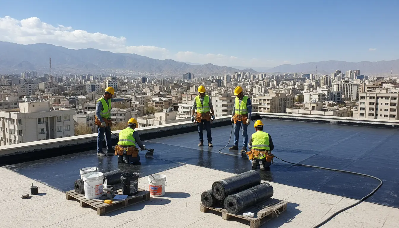 بهترین شرکت ایزوگام و عایق‌کاری در شرق تهران