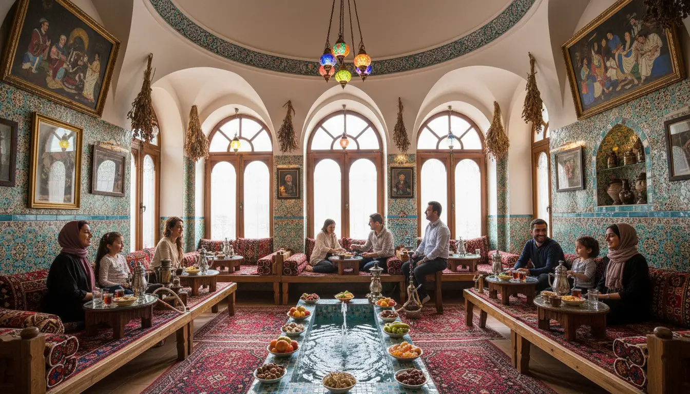 بهترین سفره خانه سنتی در شرق تهران