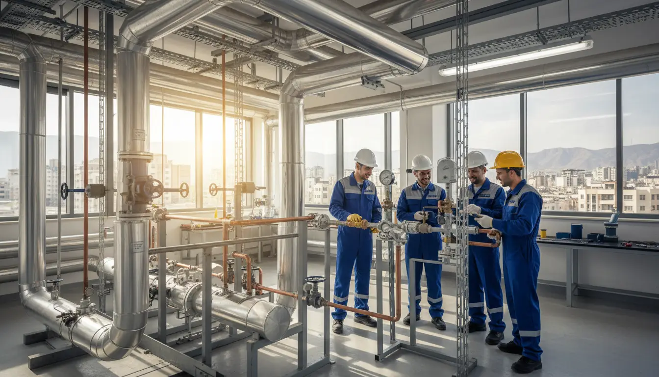 بهترین خدمات تاسیساتی در شرق تهران