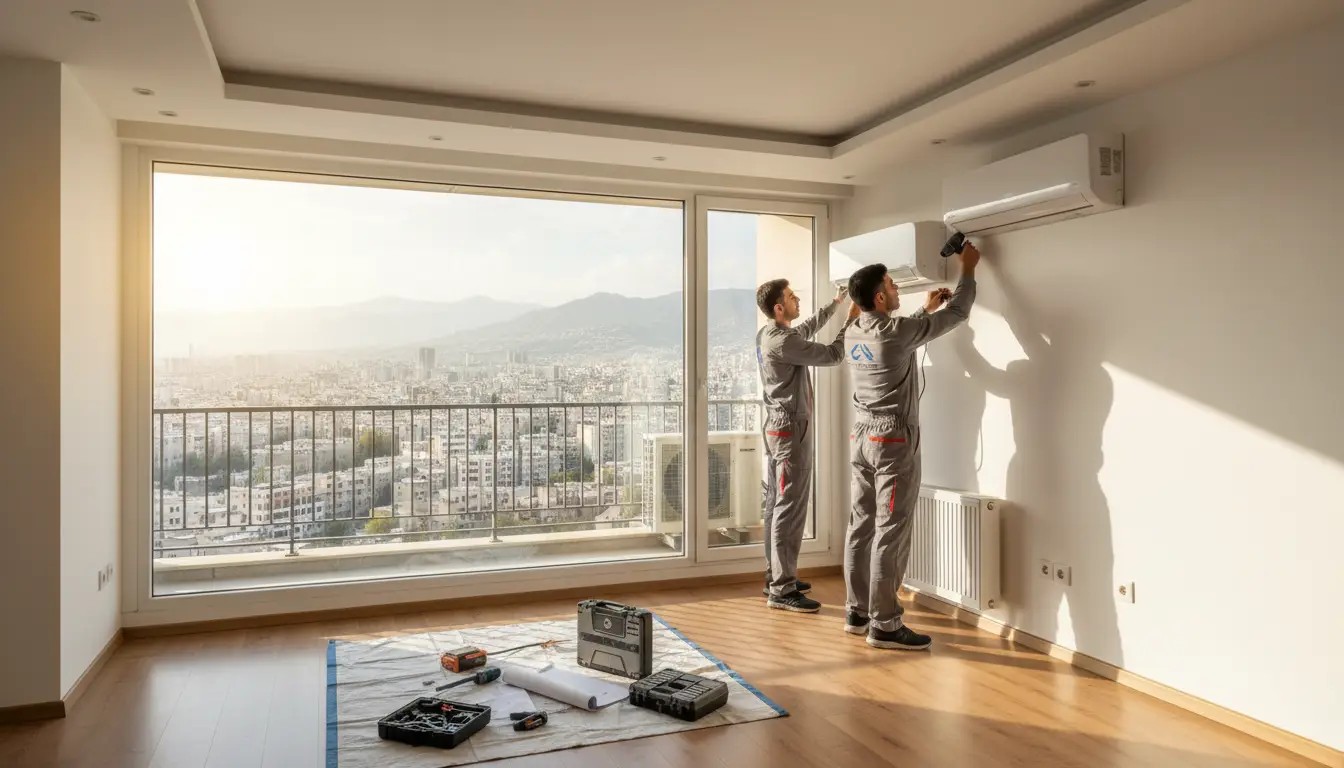 بهترین نصاب سیستم گرمایشی و سرمایشی در شرق تهران