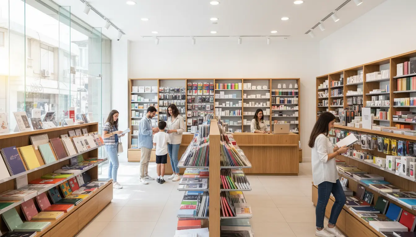 بهترین فروشگاه لوازم التحریر در شرق تهران