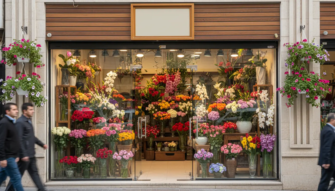 بهترین گل فروشی در شرق تهران