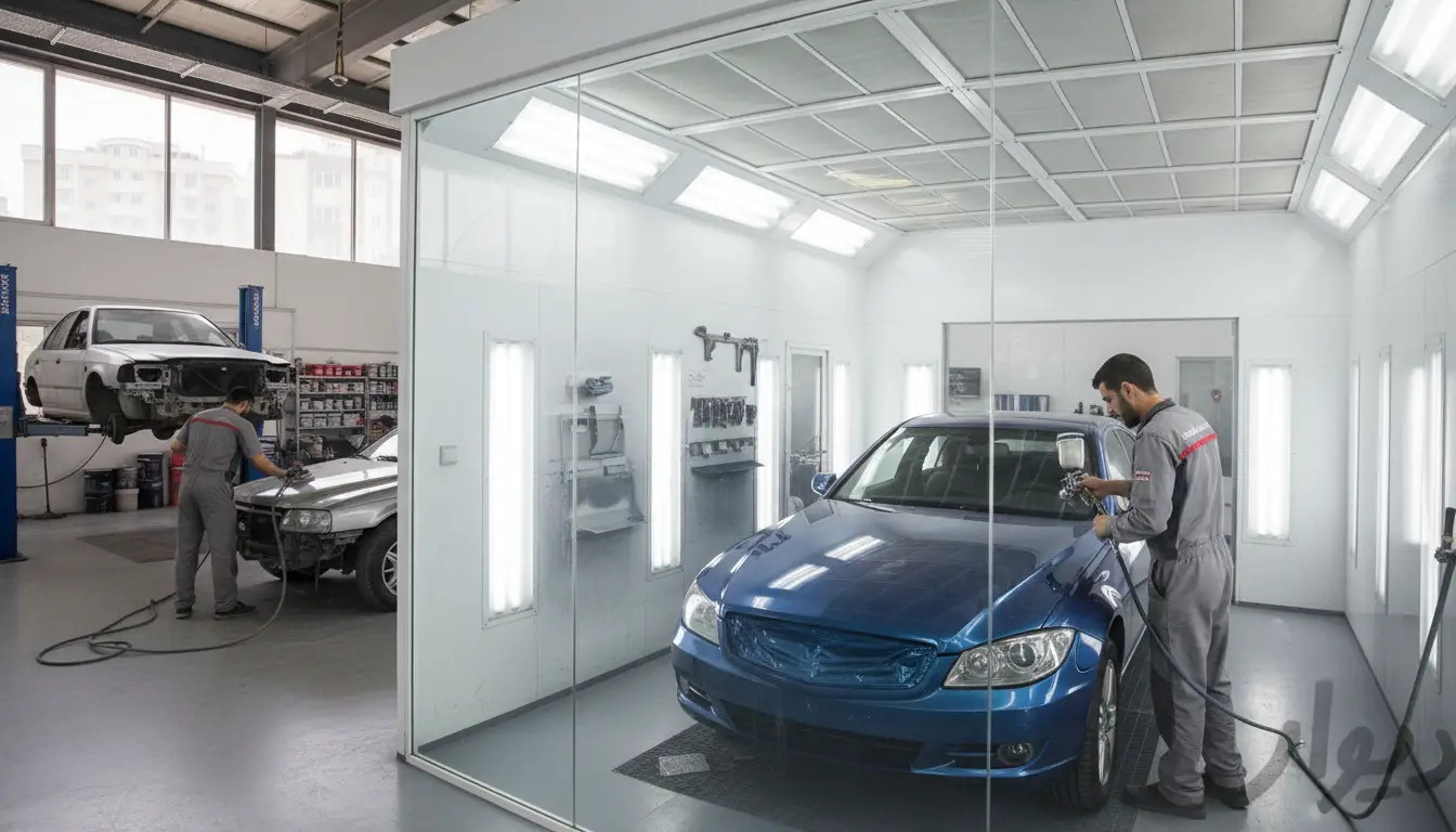 بهترین صافکاری و نقاشی خودرو در شرق تهران