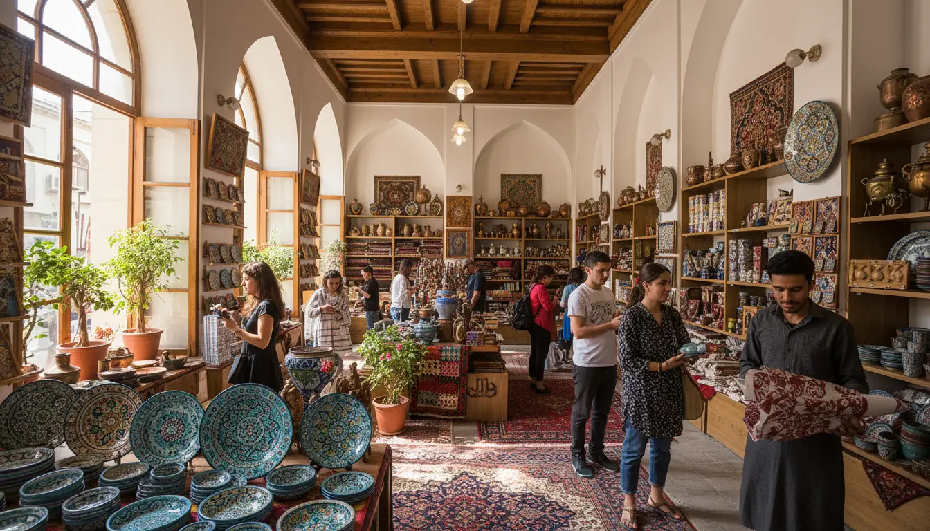 بهترین فروشگاه صنایع دستی در مرکز تهران