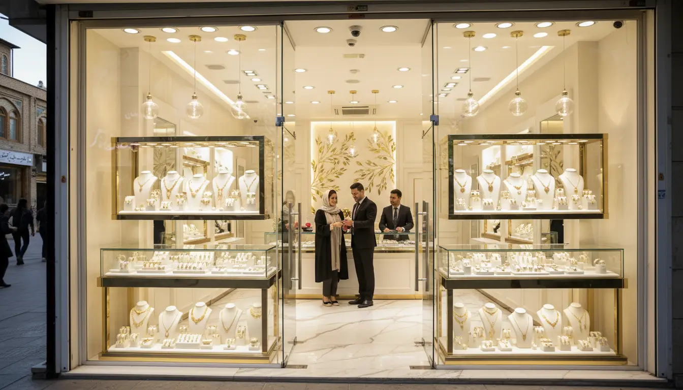 بهترین فروشگاه طلا و جواهر در مرکز تهران